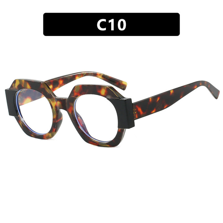 Ladies trendy sunglasses in hexagonal design Stornfield