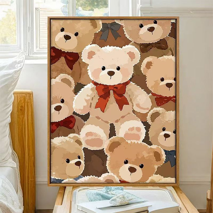 Cute Bear-Themed Decorative Wall Art Stornfield