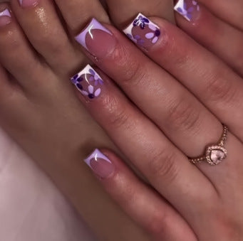 Floral Pattern Nail Art Set Stornfield