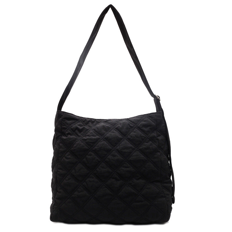 Quilted Soft Fabric Shoulder Bag Stornfield