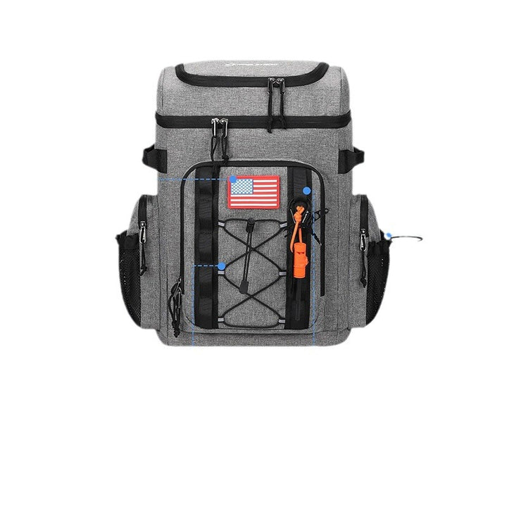 Sporty all-round backpack with multifunctional compartments Stornfield