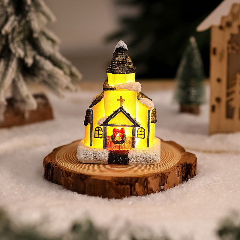 Illuminated Christmas tree decoration figure Stornfield