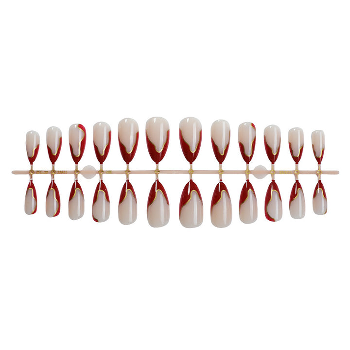 Artisan Decorative Press-On Nail Set Stornfield