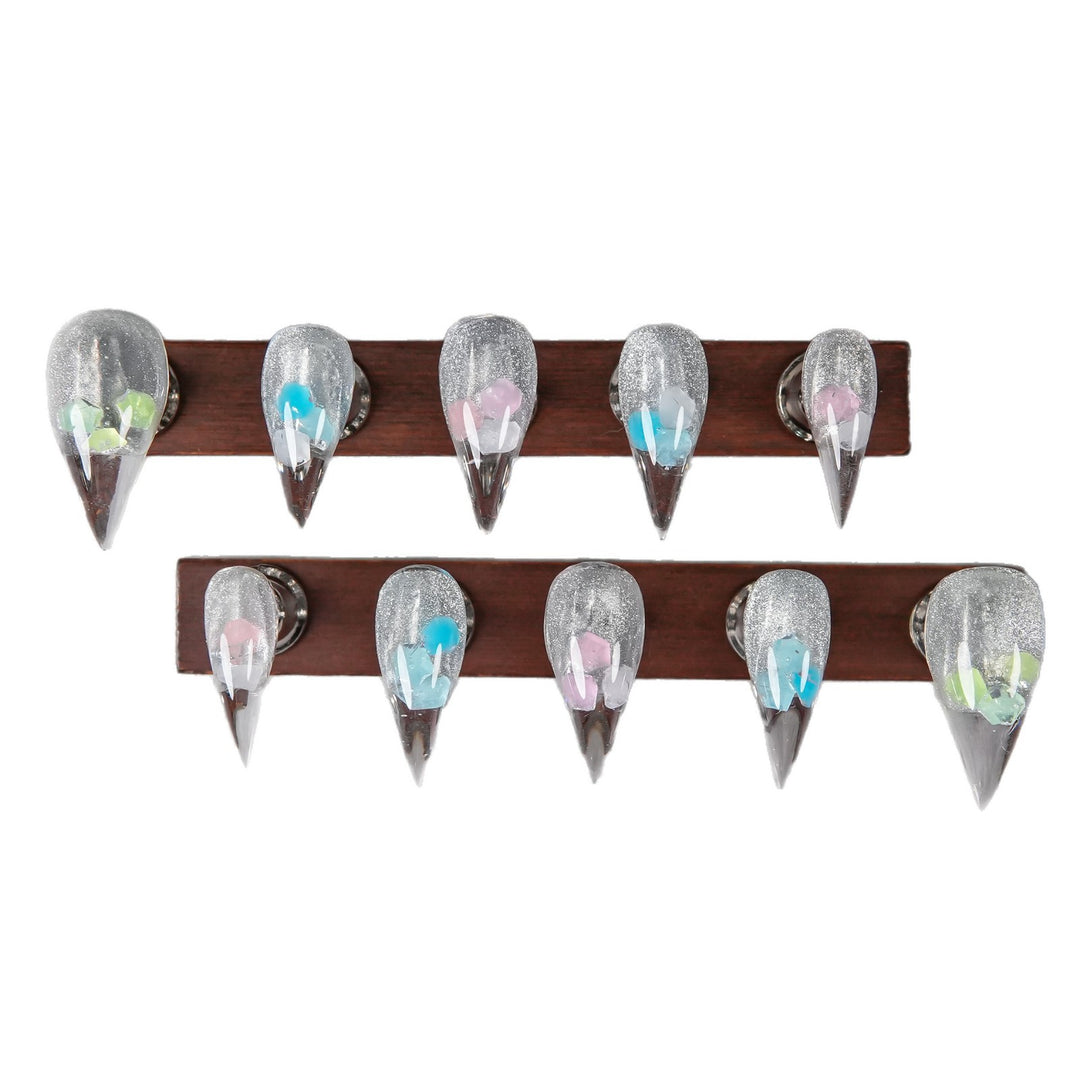 Luxurious Artistic Stiletto Press-On Nail Set