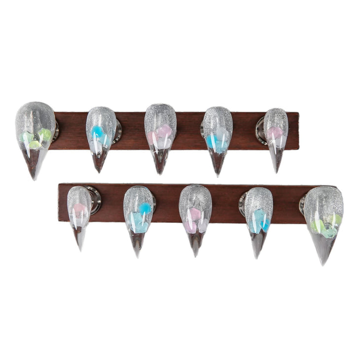 Luxurious Artistic Stiletto Press-On Nail Set
