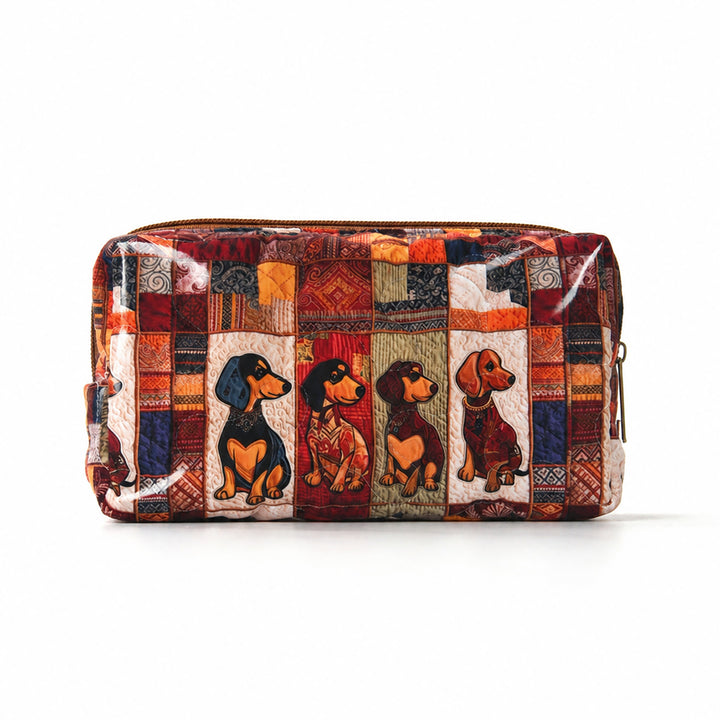 Cosmetic pouch with colorful animal design Stornfield