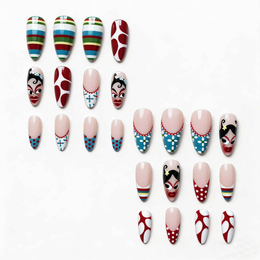 Artistic Themed Nail Art Set