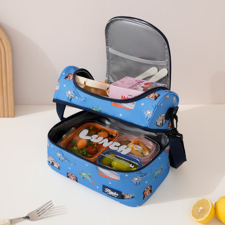 Insulated Multi-Compartment Lunch Cooler Stornfield