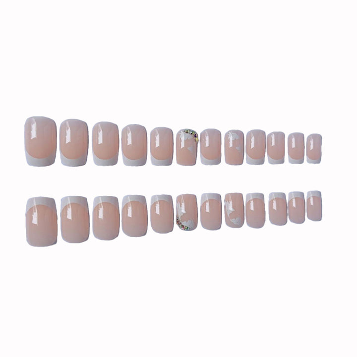 Elegant Floral Nail Art Set
