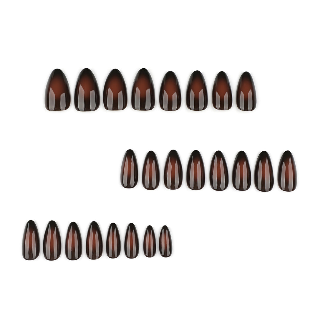 Artistic Stiletto Nails with Glossy Finish Stornfield