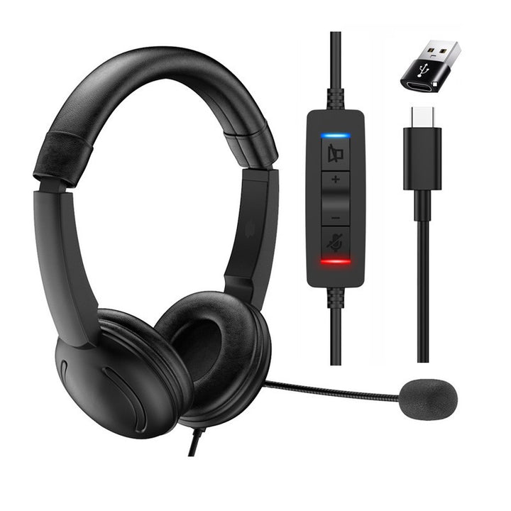 Multimedia Headset with Adjustable Microphone Stornfield
