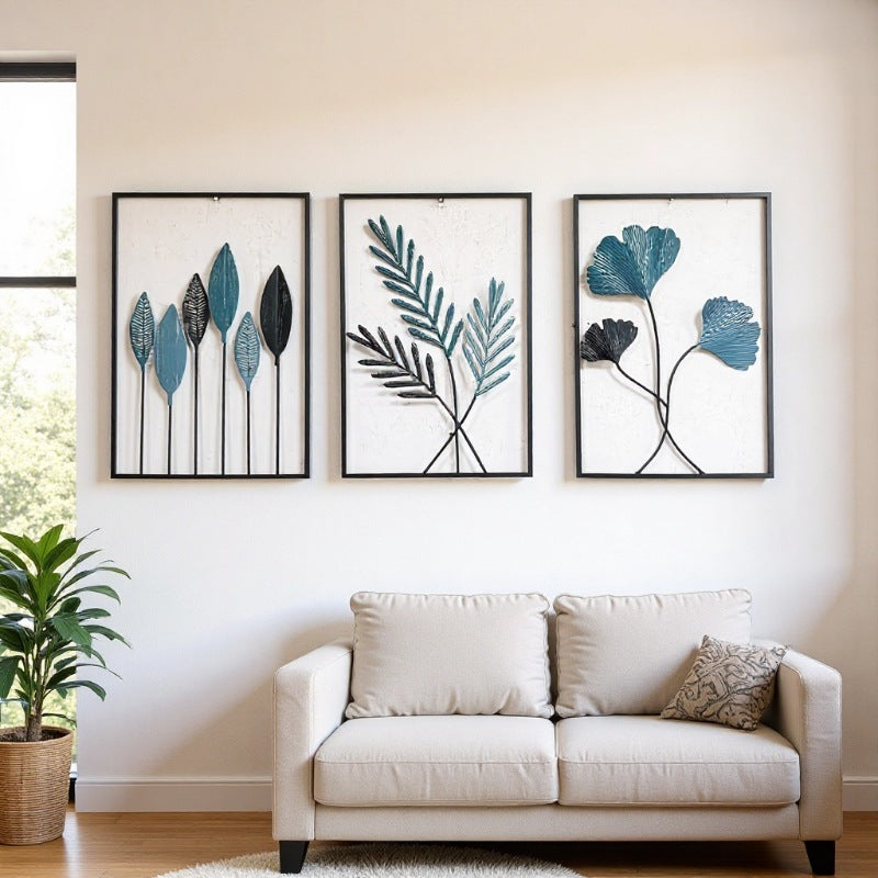Decorative Leaf Wall Art Set Stornfield