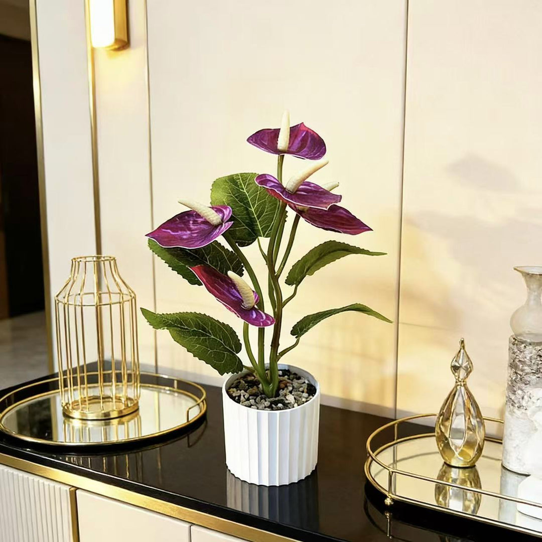 Artificial Orchid Plant Arrangement 1790480743 Home Decor