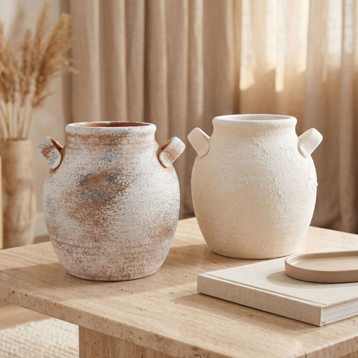 Handcrafted Decorative Ceramic Pot Stornfield