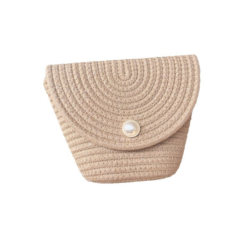 Ladies Stylish Clutch made of woven material Stornfield