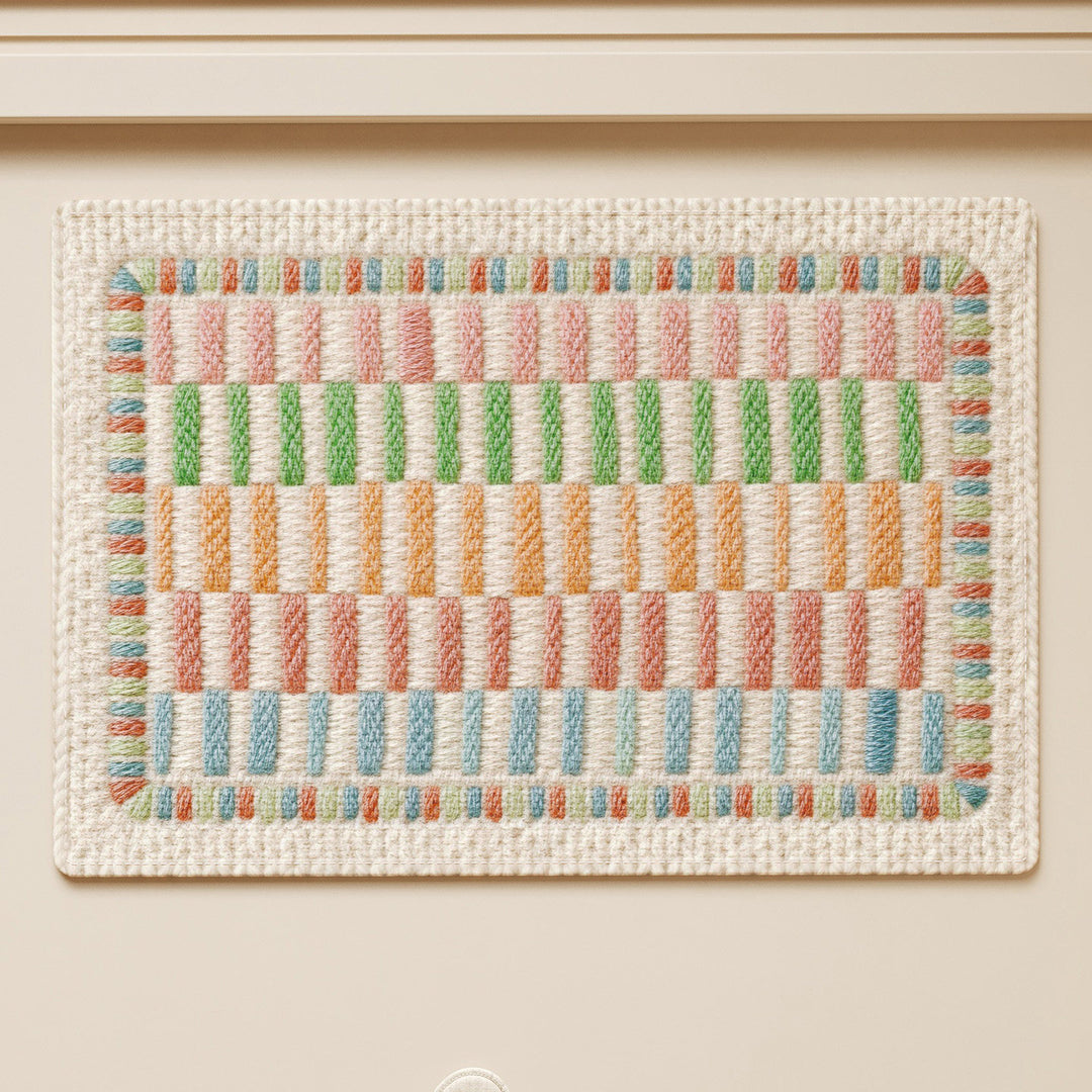 Colorful Geometric Kitchen Mat