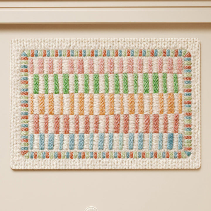 Colorful Geometric Kitchen Mat