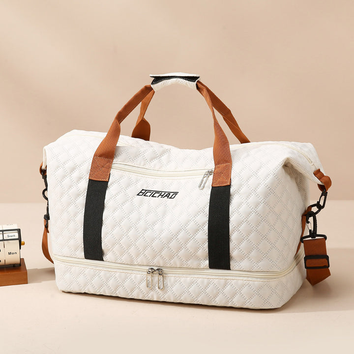 Quilted Travel Duffel Bag