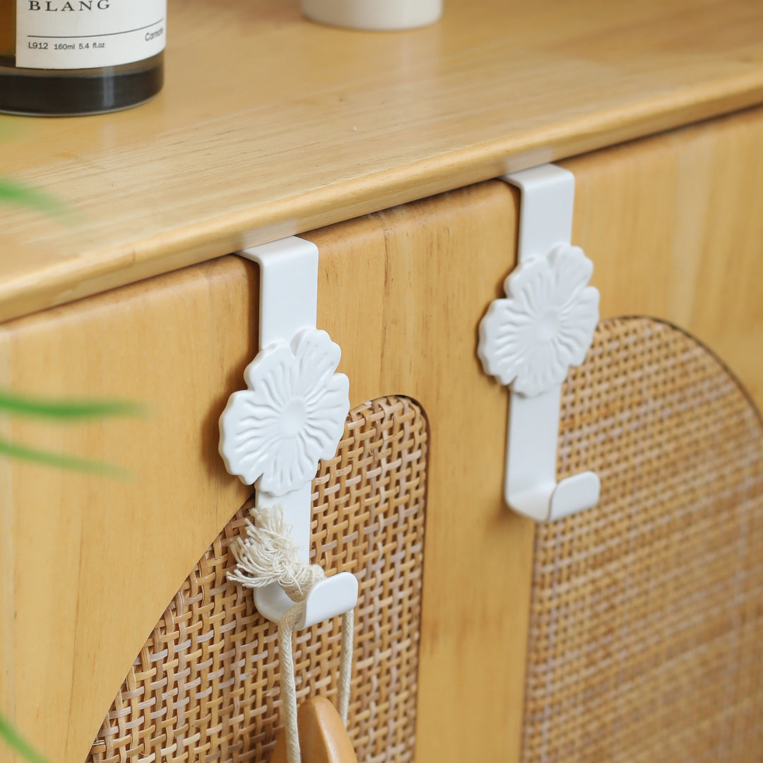 Unisex Wall Hooks with Floral Design Stornfield