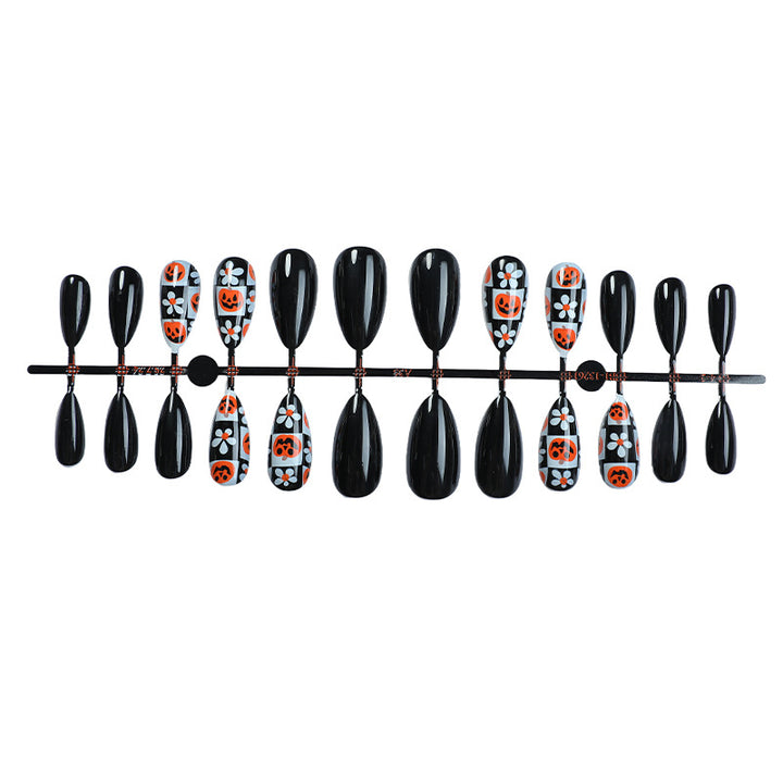 Halloween artificial nail set with creepy design Stornfield