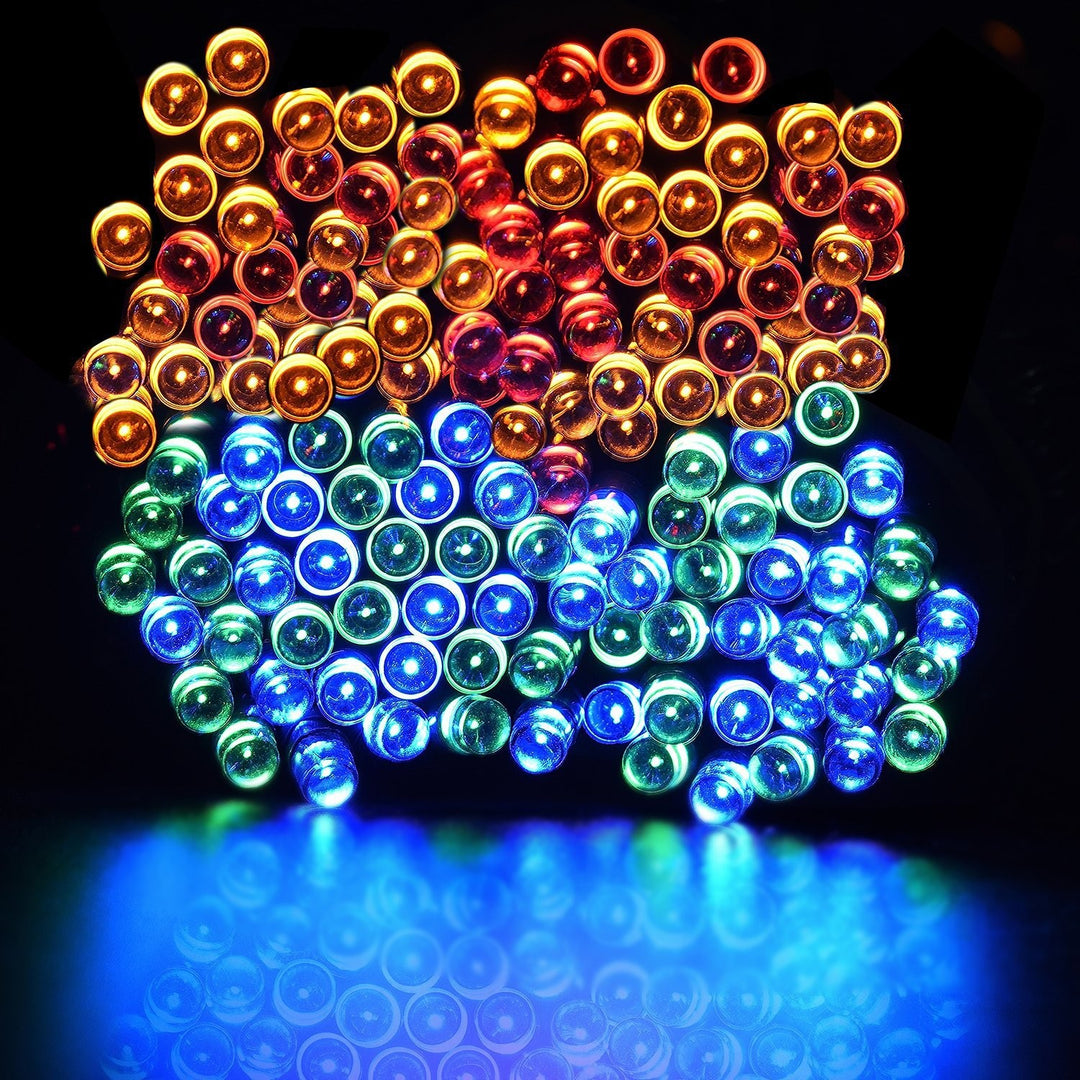 Globe LED String Lights With Waterproof Copper Wire And Textured Clear Bulbs Stornfield