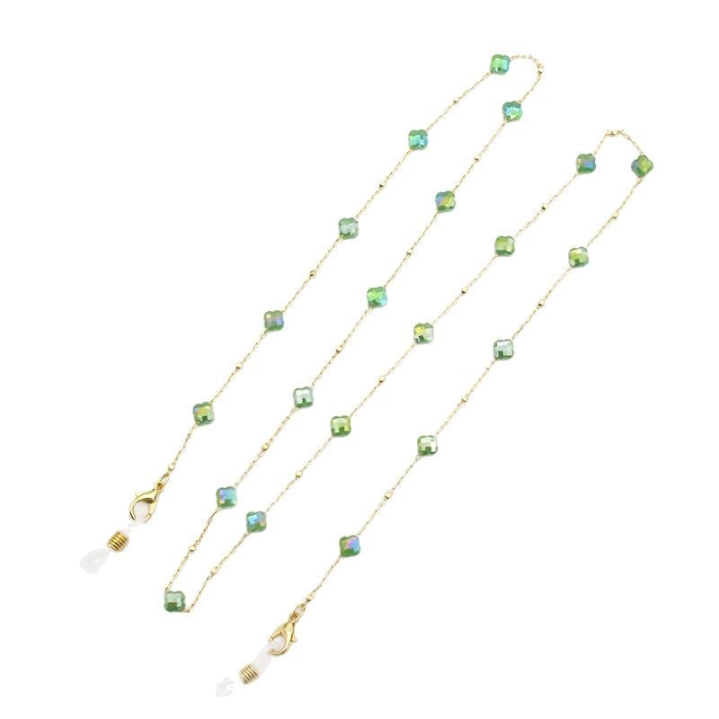Elegant Crystal-Designed Eyewear Chain Stornfield