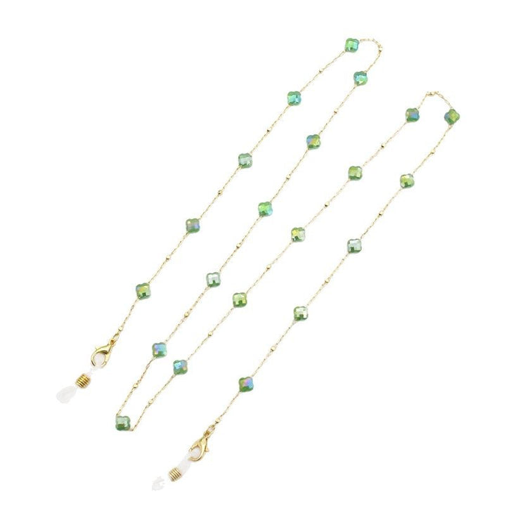 Elegant Crystal-Designed Eyewear Chain Stornfield