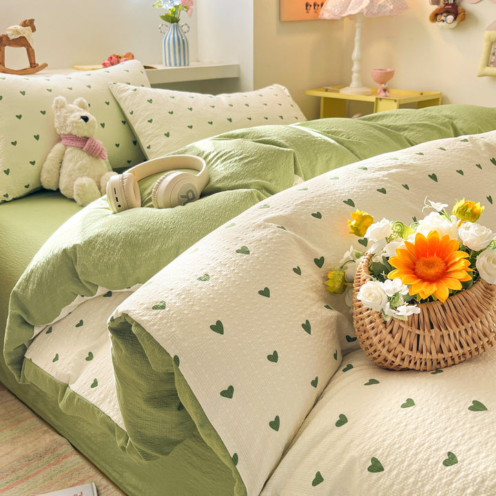 Floral Patterned Duvet Set