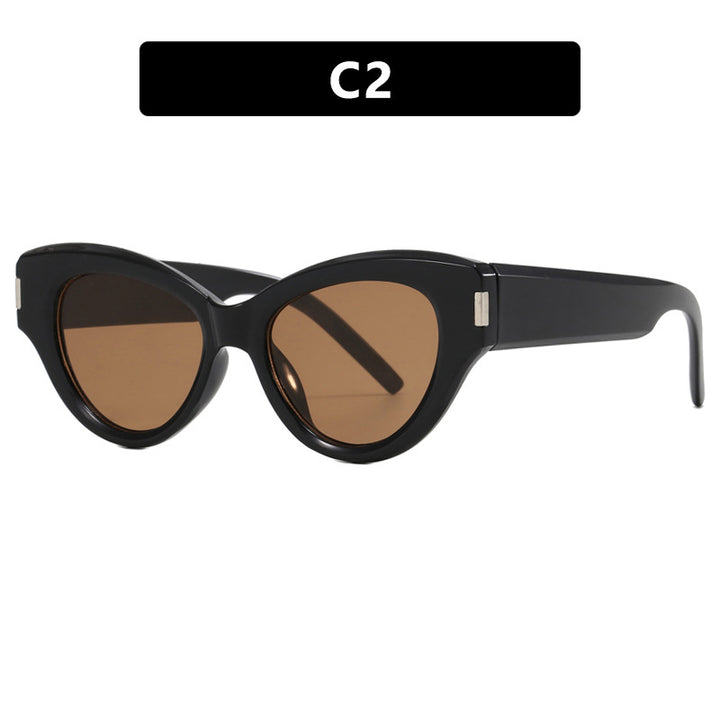 Ladies stylish Cat-Eye sunglasses with transparent frame Stornfield