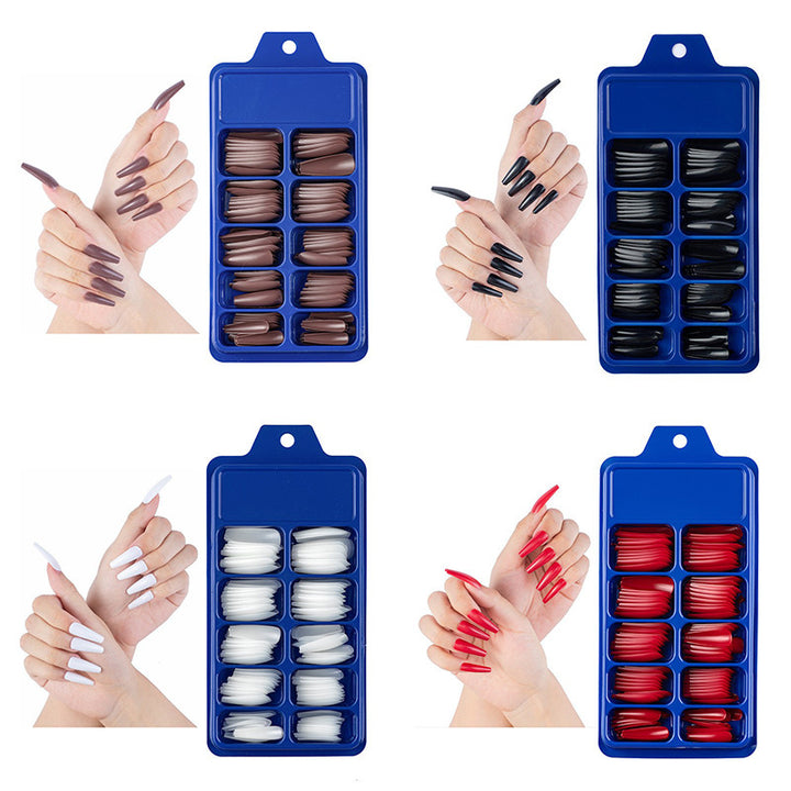 Premium Long Stiletto Press-On Nail Kit Stornfield