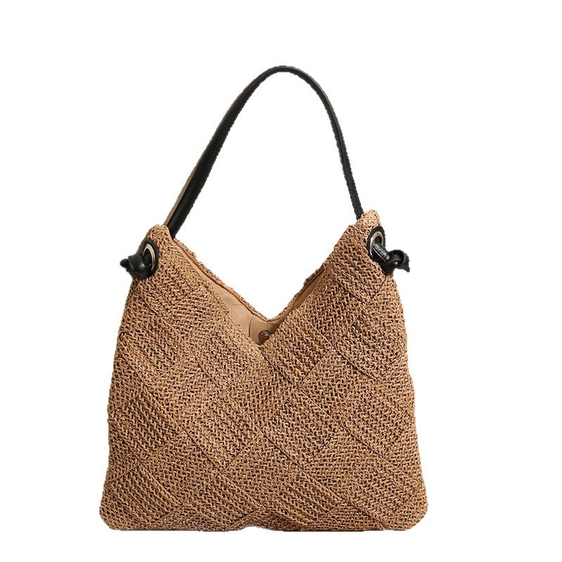 Braided Shoulder Bag Made of Natural Materials Stornfield