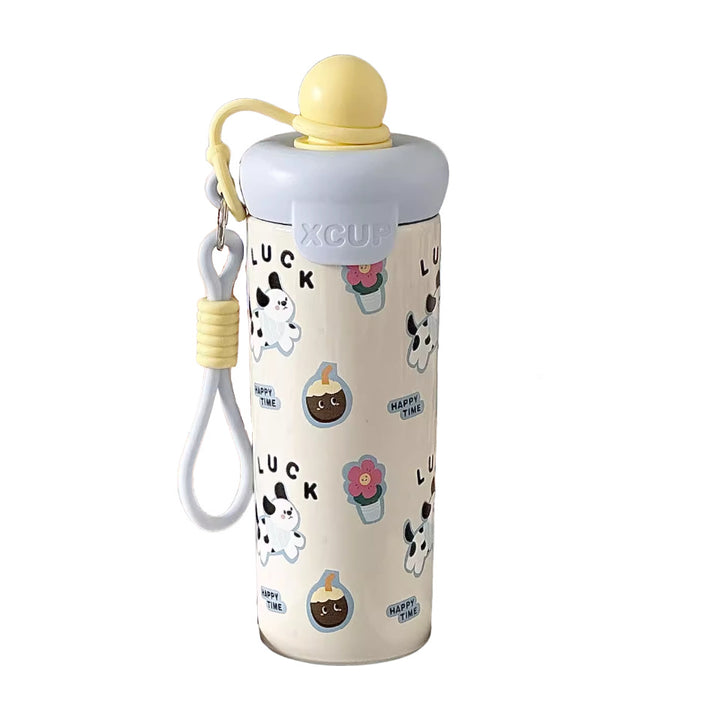 Women's water bottle with creative design and practical carrying handle Stornfield