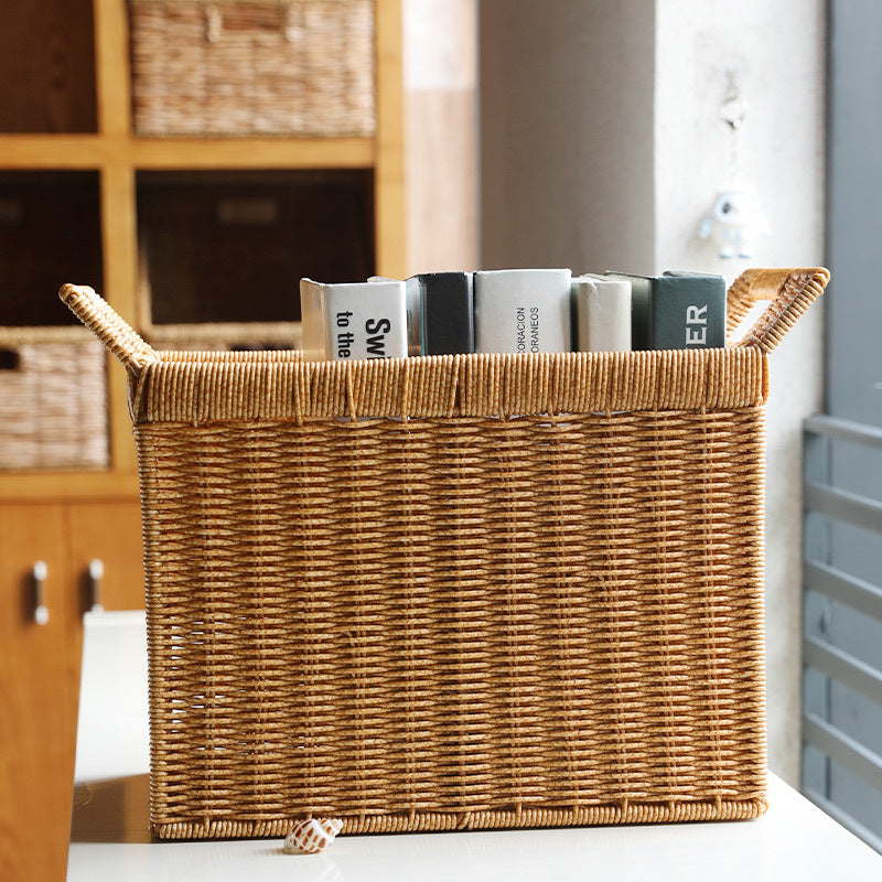 Unisex Versatile Storage Basket with Practical Handling Stornfield