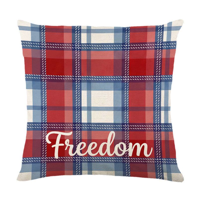Festive Gnome and Star Decorative Throw Pillow