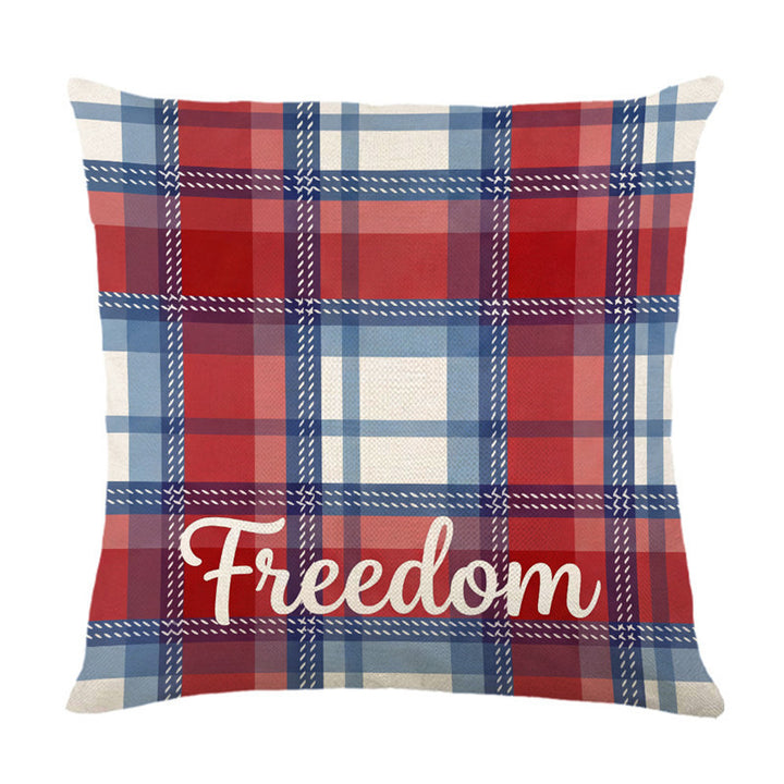 Festive Gnome and Star Decorative Throw Pillow