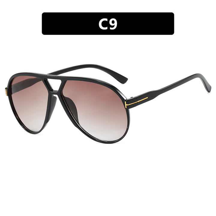 Women's fashionable sunglasses in stylish pilot look Stornfield