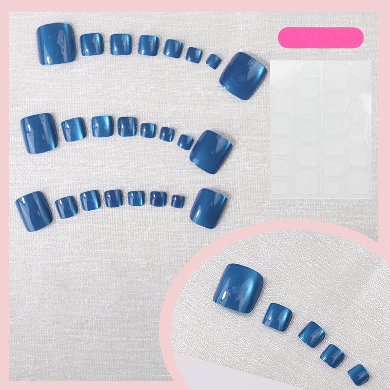 Premium French Tip Press-On Nails Stornfield