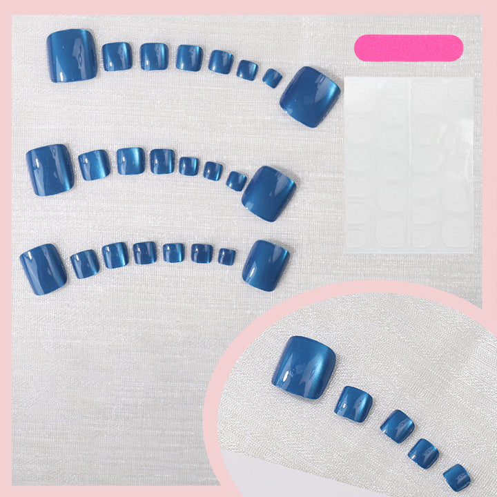 Premium French Tip Press-On Nails Stornfield