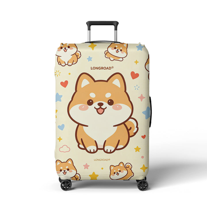 Women's luggage cover with cute Corgi design Stornfield
