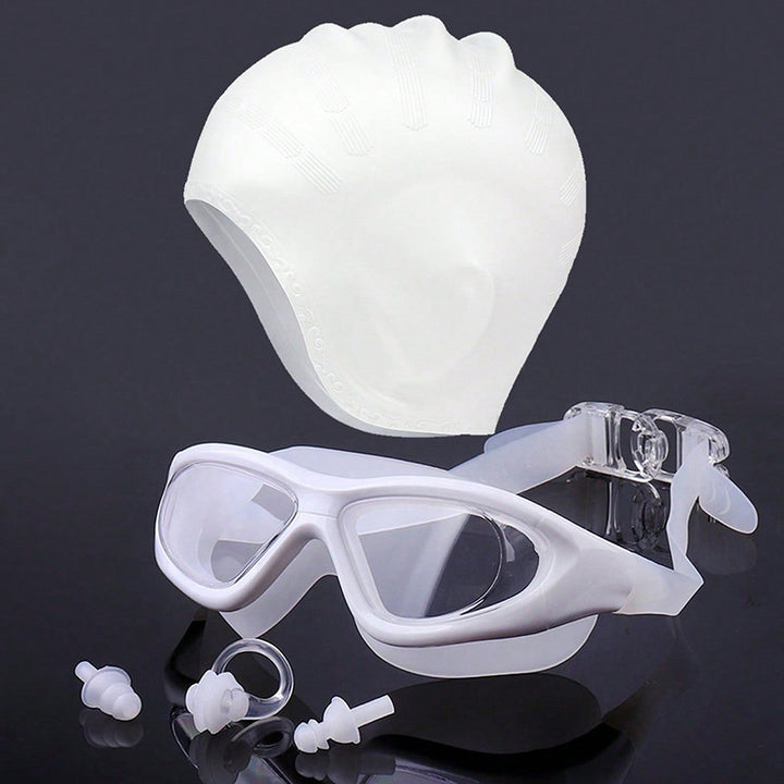 Swim set with comfort swim goggles and cap Stornfield