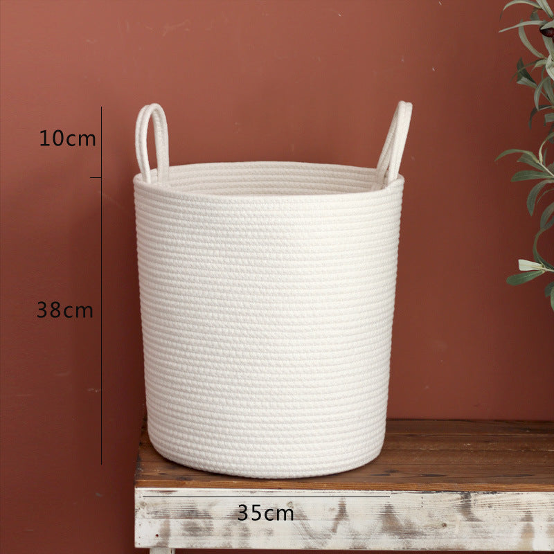 Stylish storage basket with handles Stornfield