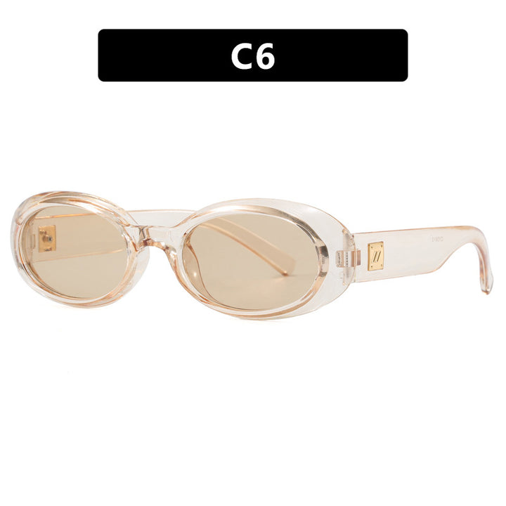 Ladies exclusive sunglasses in elegant oval design Stornfield