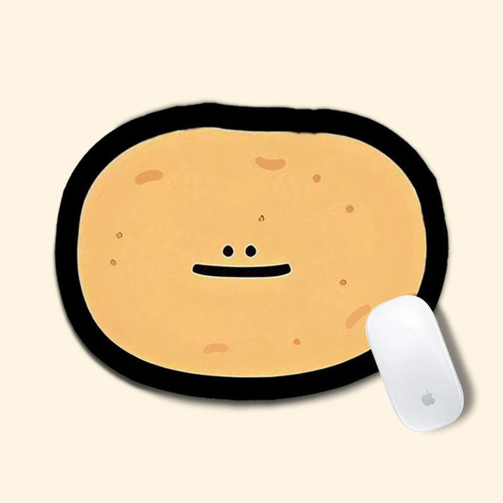Cute Potato-Themed Mouse Pad