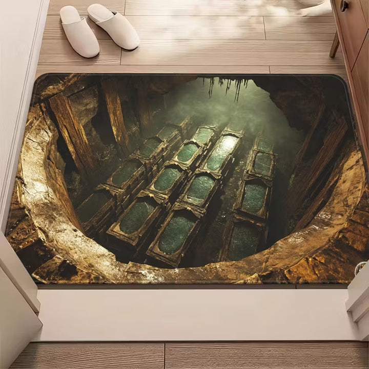 Artistic Well-Themed Area Rug