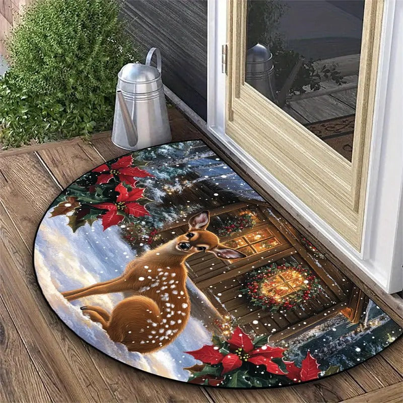 Holiday-Themed Decorative Floor Mat Stornfield