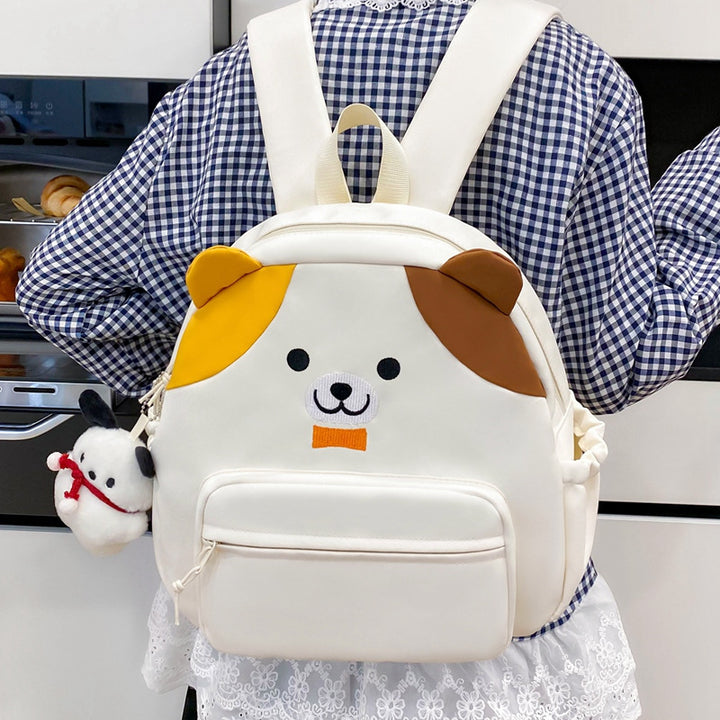 Plush backpack with cute dog design Stornfield