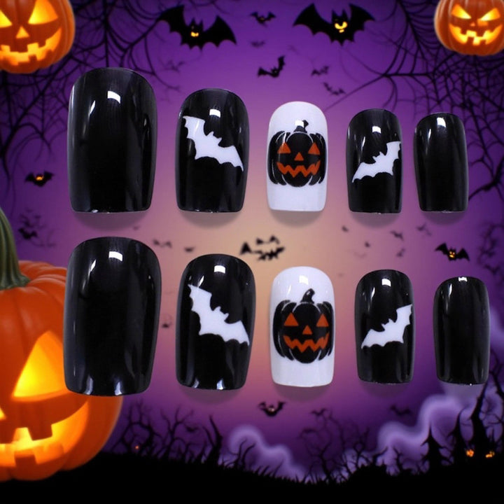 Halloween-Themed Nail Art Set Stornfield