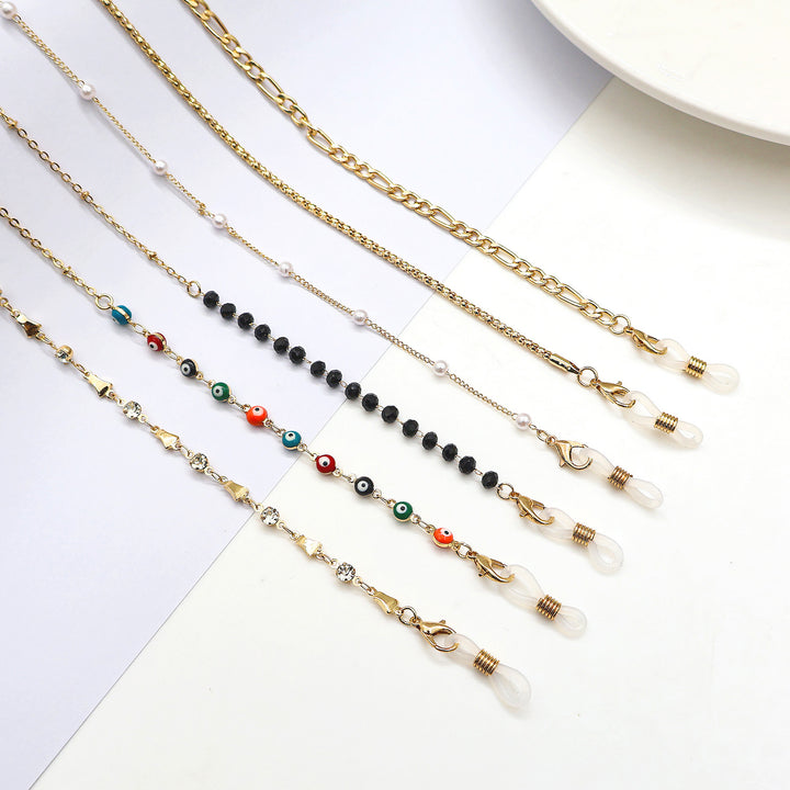 Elegant Crystal Eyewear Chain Stornfield