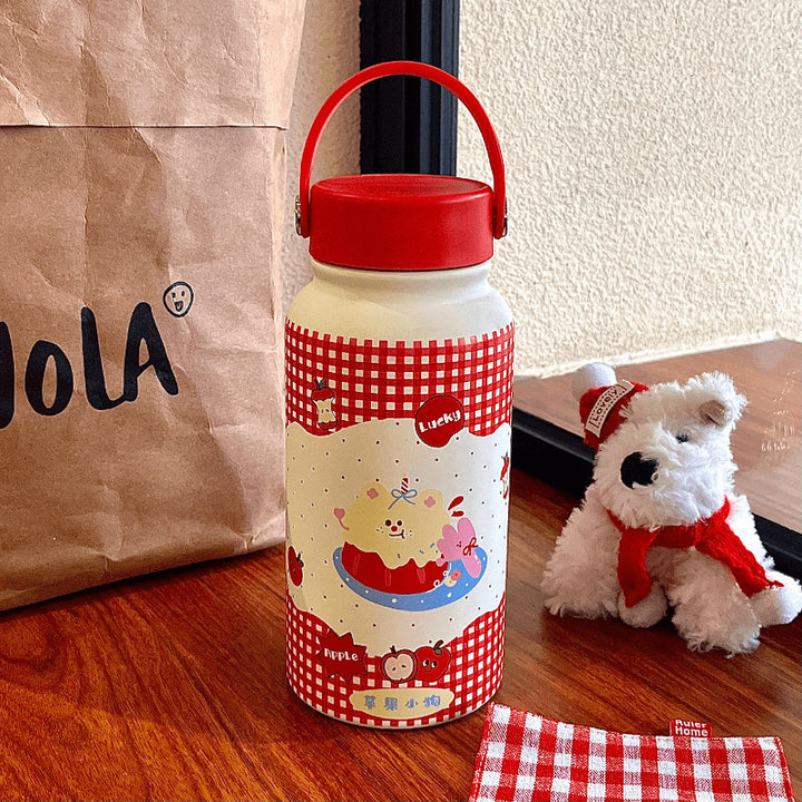 Ladies Insulated Water Bottle with Cute Animal Design Stornfield