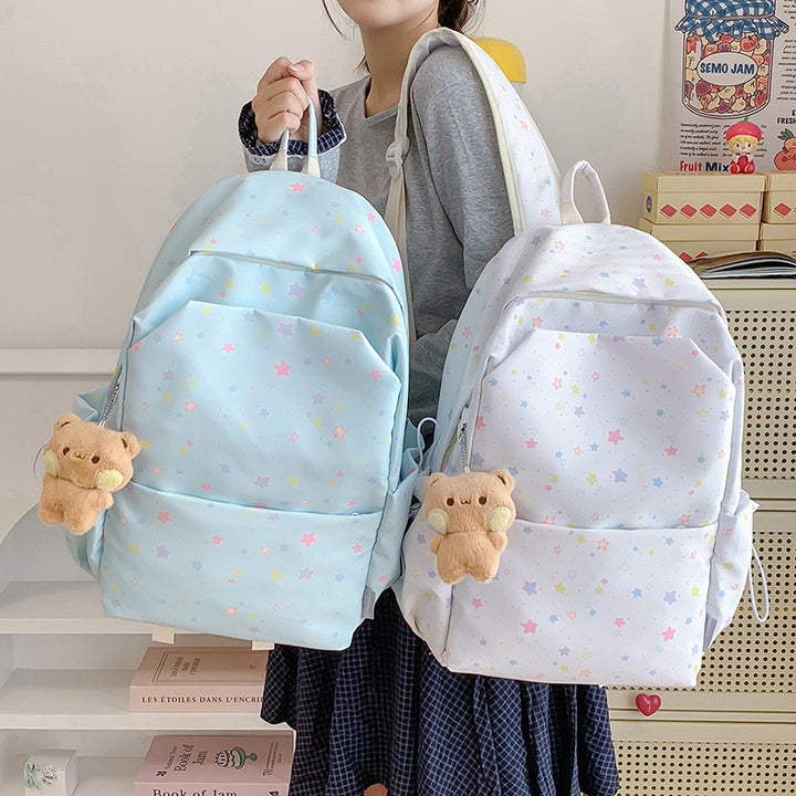 Star-Patterned Casual Backpack Stornfield 1791205550